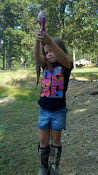 Riley's first fish