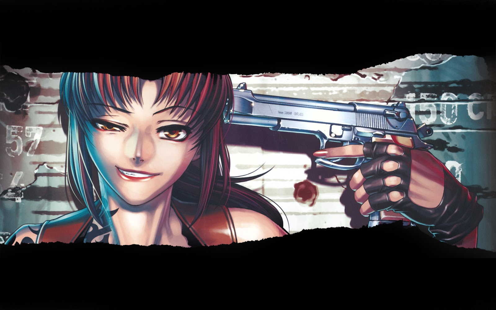 Yamato Naruto Black Lagoon HD Wallpaper 1600x1000