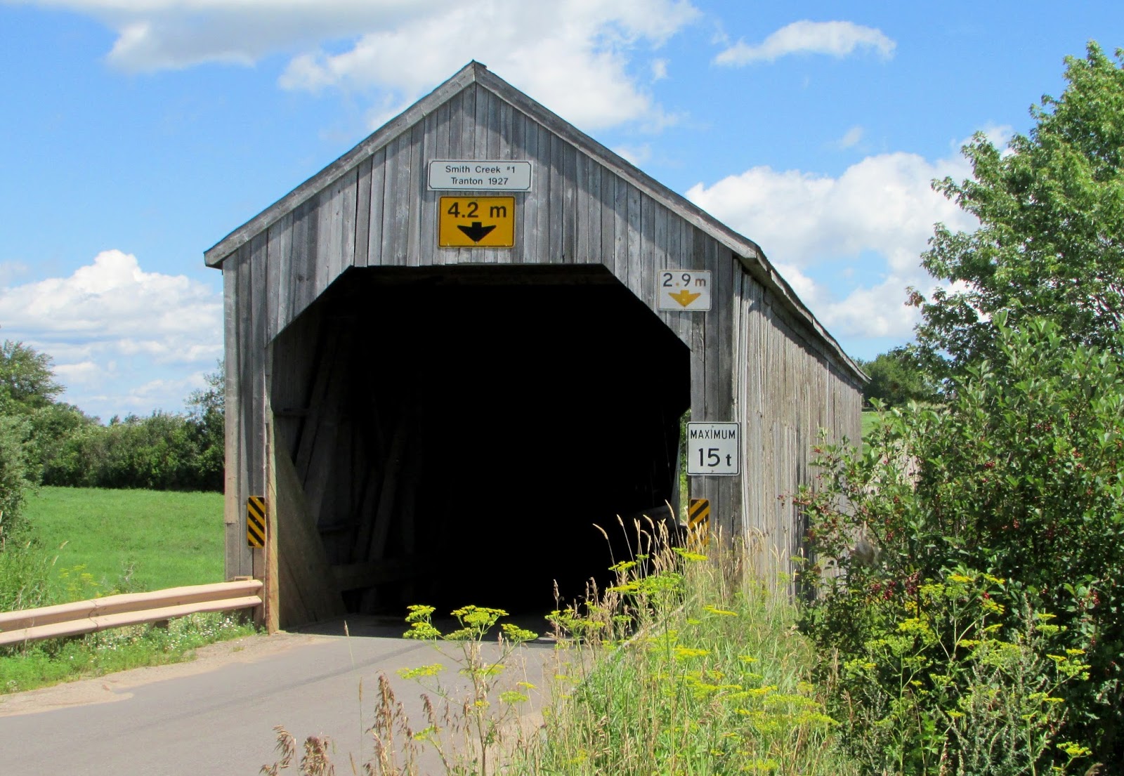 New Brunswick's Covered Bridges Smith Creek No.1 (Tranton)