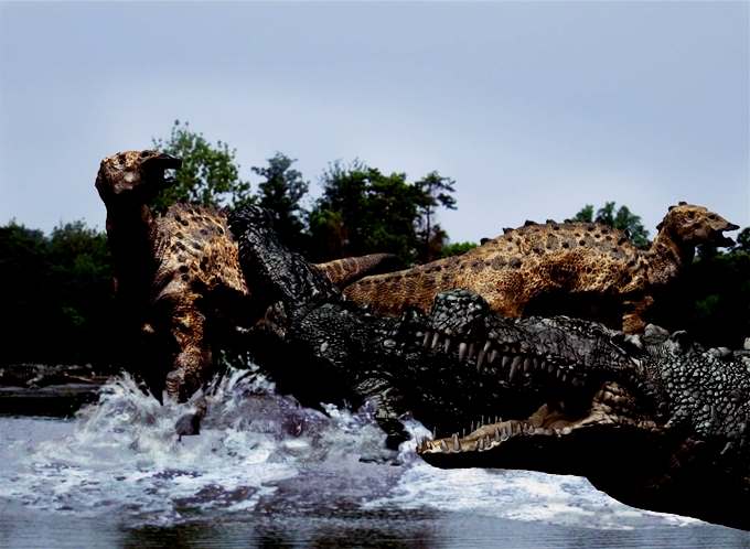 Deinosuchus salah satu hewan purba terbesar di dunia