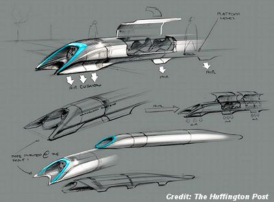 Secrets of "Hyperloop," a Fifth Mode of Transportation Revealed By Billionaire Elon Musk