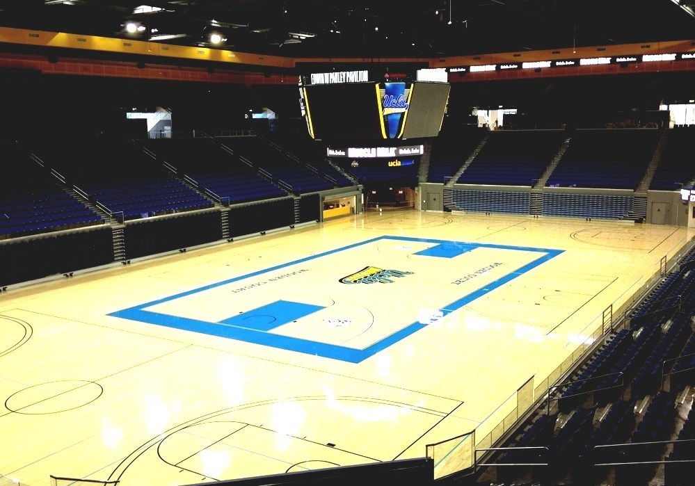 John Wooden Ucla Basketball Court