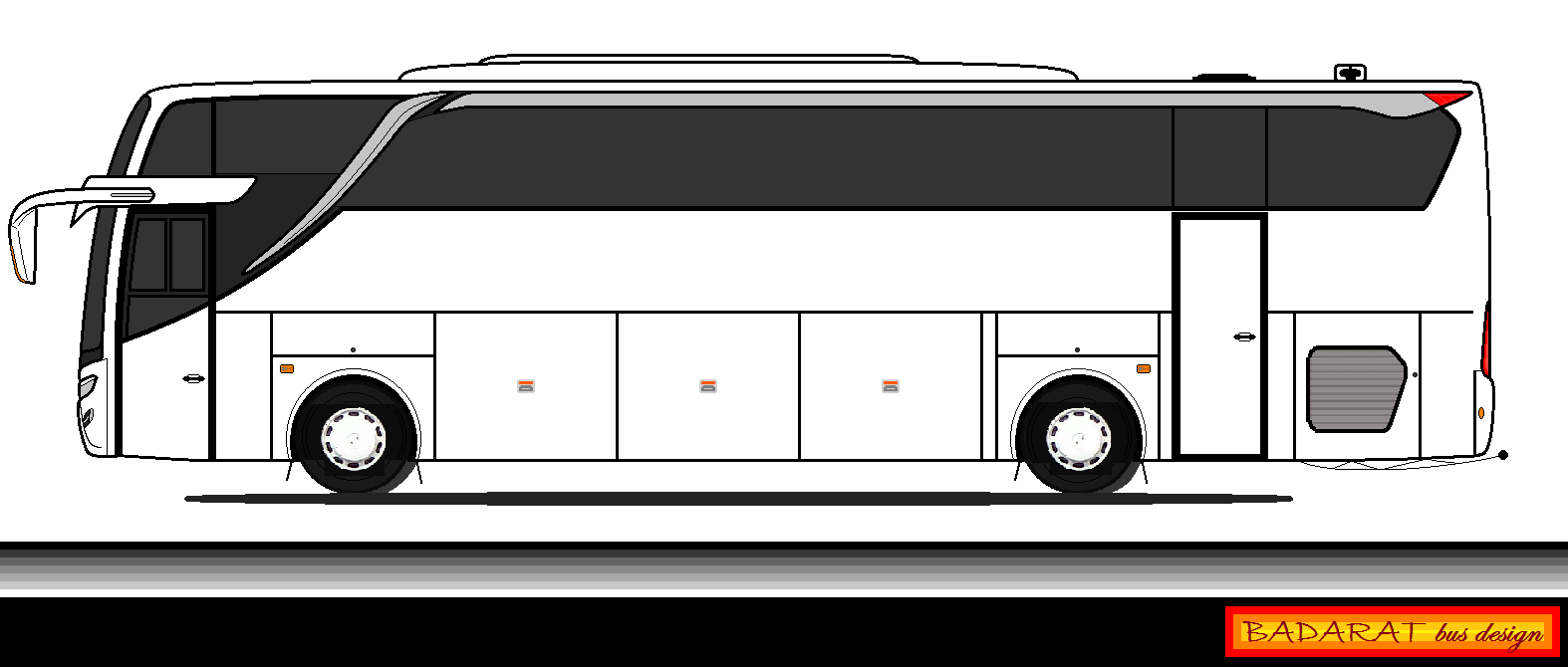 Sahabat Belajar ART Desain Bus 2D Polosan