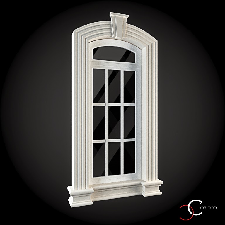 Ornamente Geamuri Exterior Cod: WIN-037 Ornamente Geamuri Exterior, fatade case cu profile decorative polistiren, profile fatada, Model Cod: WIN-037