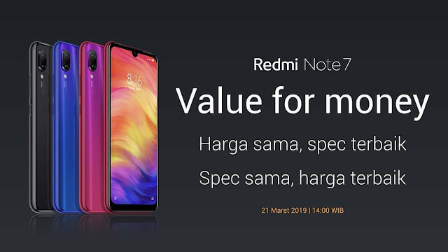 Harga dan Spesifikasi Redmi Note 7 Pro di Indonesia Harga dan Spesifikasi Redmi Note 7 Pro di Indonesia