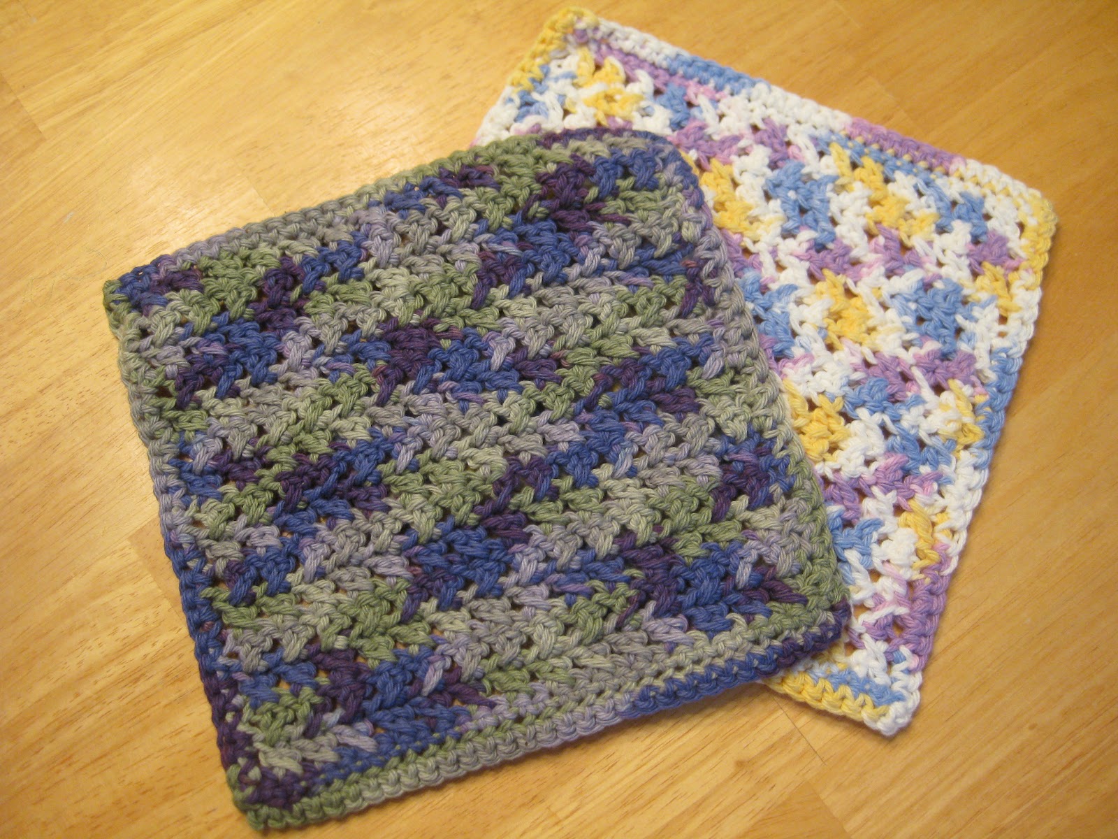 Easy Dishcloths to Crochet: Three Free Crochet Patterns for Simple