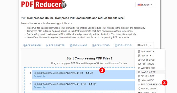 Pdf Convert Free Review Free Online Service To Compress Pdf