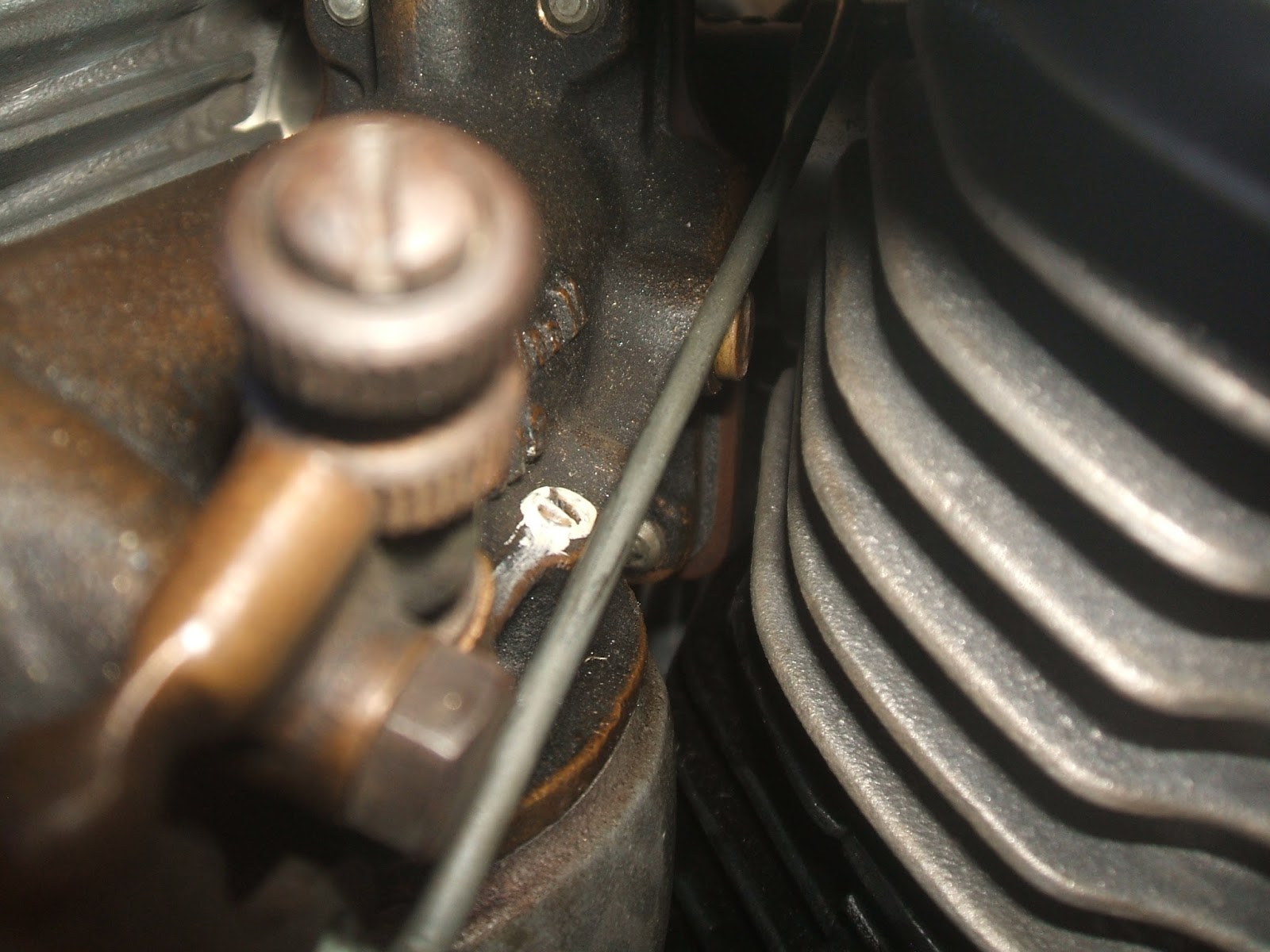 Harley Davidson Panhead Linkert Carb, SU Eliminator carb, intake manifold