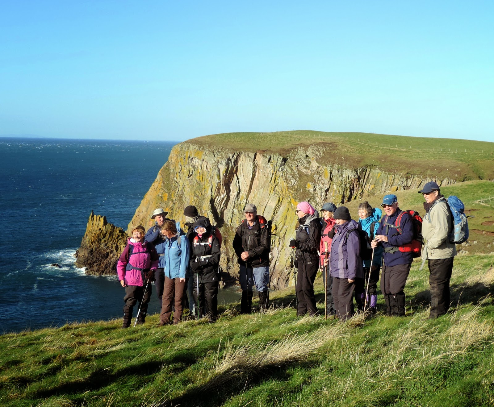 The Glebe Blog: Wigtownshire Ramblers Mull of Galloway October 2014