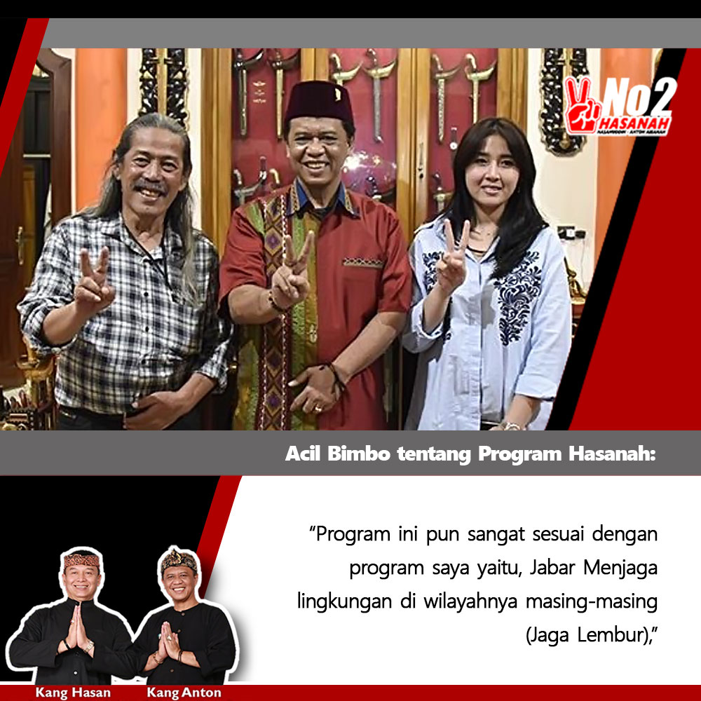 Budayawan Yakin Hasanah Peduli Terhadap Kebudayaan Jabar