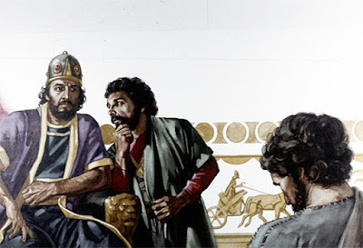 Absalom, Ahithophel, and Hushai (Artist unknown)