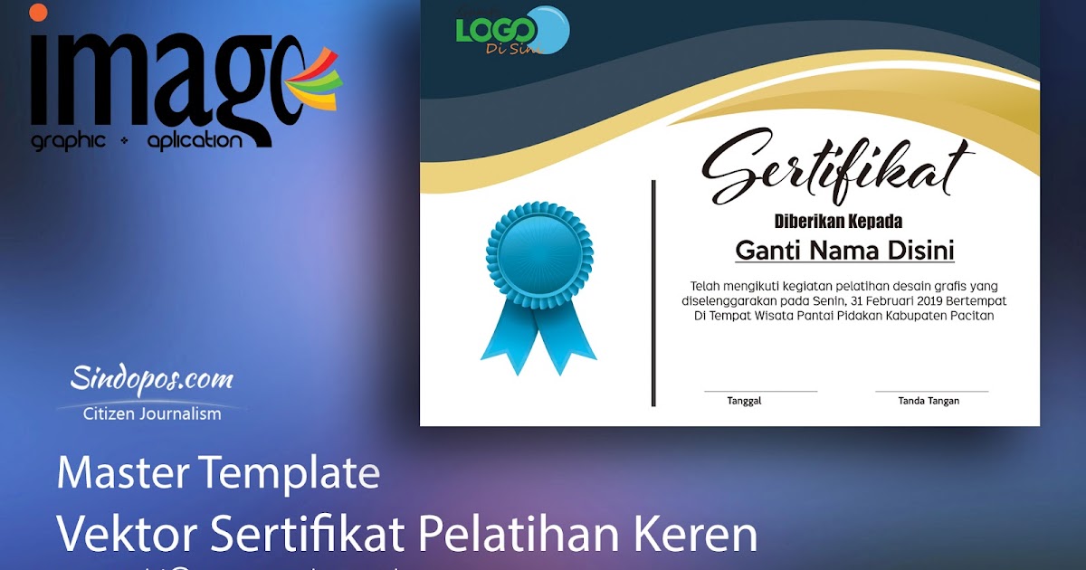 template sertifikat