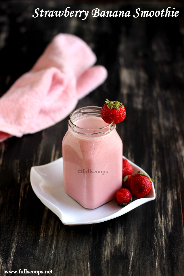 Strawberry banana smoothie smoothie recipes full scoops a food