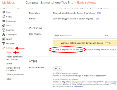 Mengganti Alamat Blogspot Dengan Domain Sendiri Tips Trik Komputer<script async src=