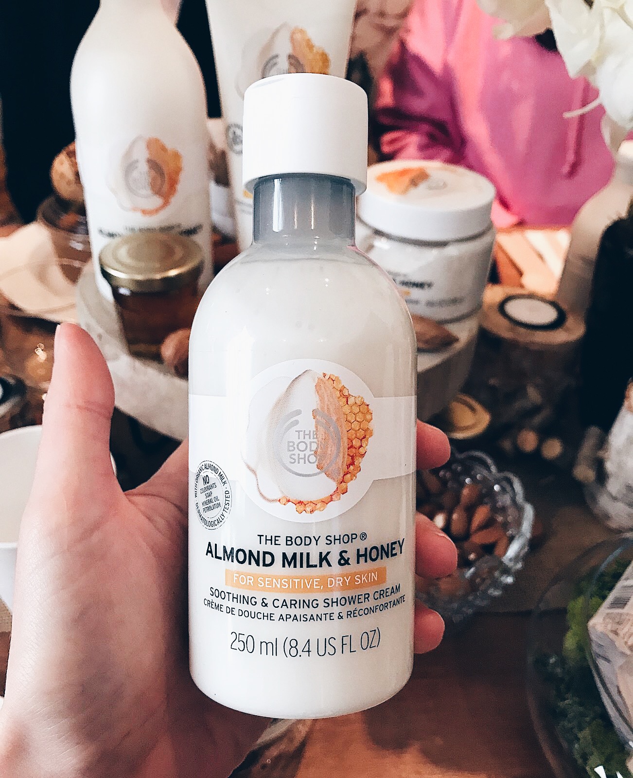 The Body Shop Almond Milk & Honey Délicieux ! kleo beauté