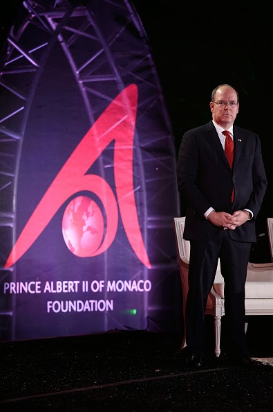  Ted Danson, Pr Ove Hoegh-Guldberg, Caroline Pollock, Prince Albert II of Monaco and Dr. Sylvia Earle attend the 'Prince Albert II of Monaco's Foundation' Award Ceremony