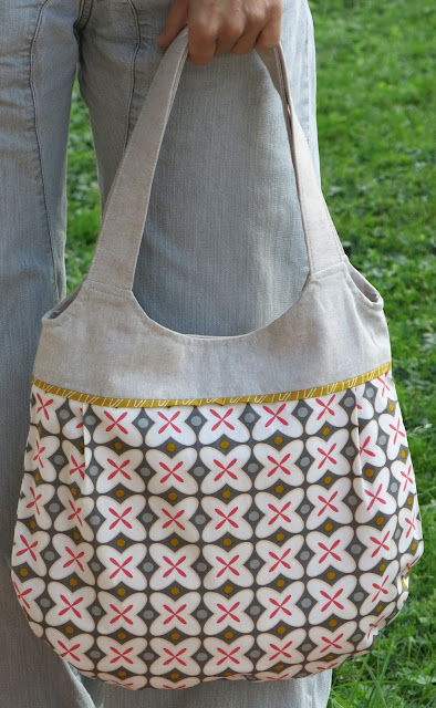 Handmade bag - Art Gallery fabric