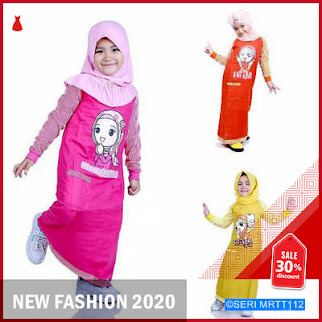 MRTT112D37 Dress Muslim Anak Perempuan Keren BMGShop
