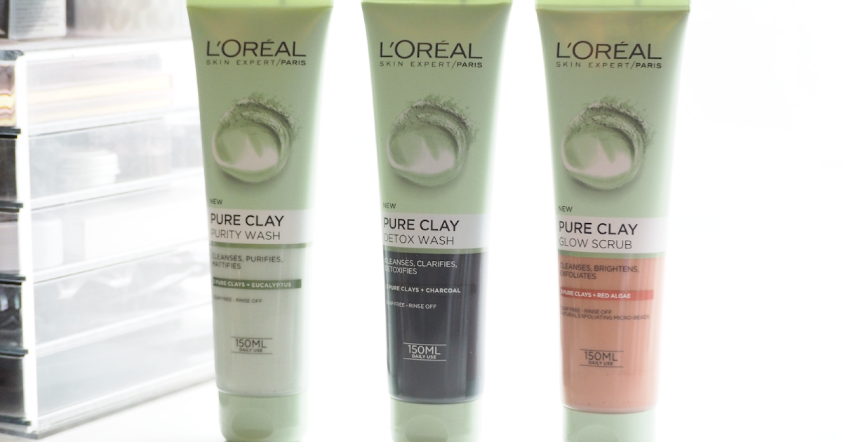 L\u0026#39;Or\u00e9al Pure Clay Face Wash and Scrub Reviews | Laura Hadley | A Beauty ...