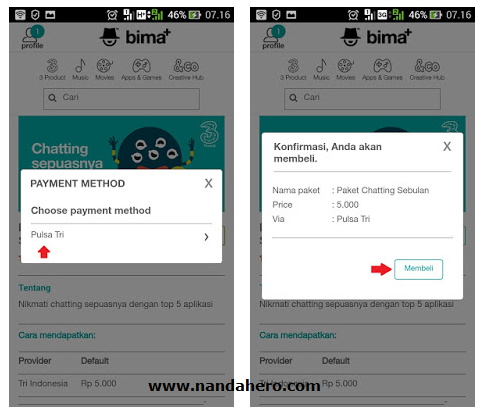 2 Tutorial Daftar Paket Chatting Tri (3) Terbaru 2019 paket chatting Tri ini sudah tak tersedia 2 Tutorial Daftar Paket Chatting Tri (3) Terbaru 2019