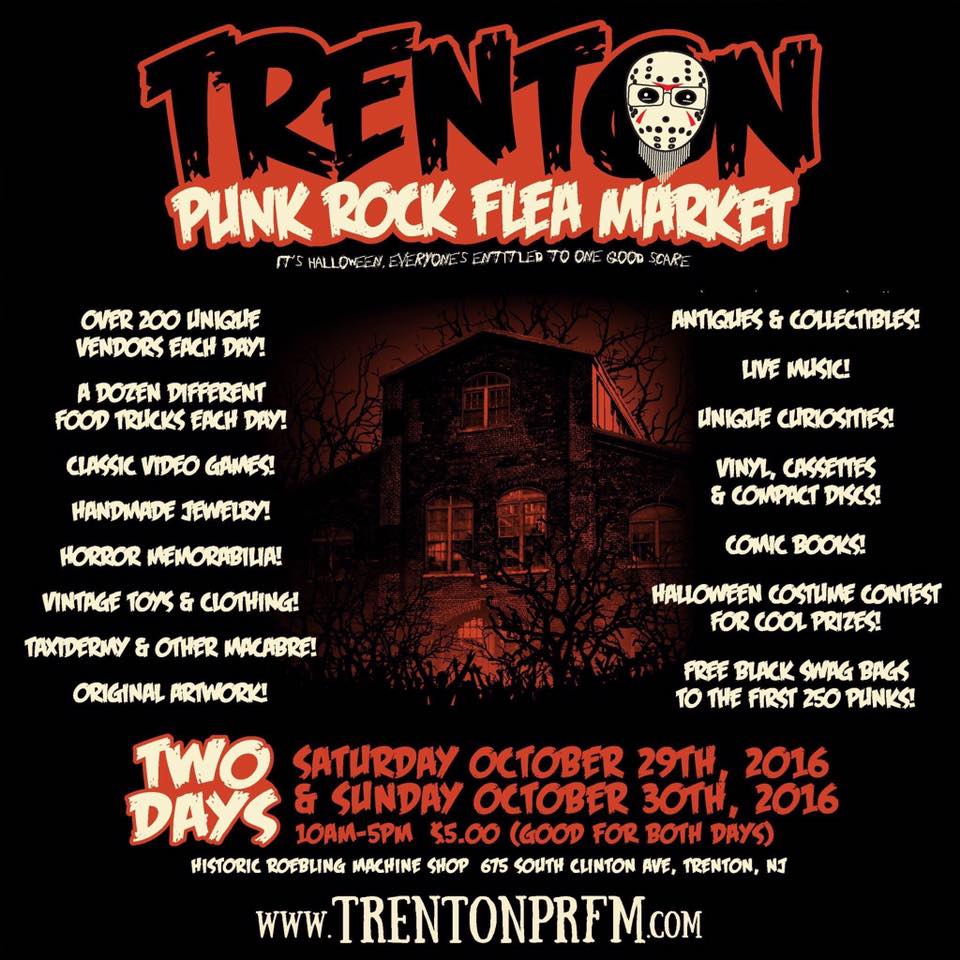 Idle Hands Trenton Punk Rock Flea Market Halloween Edition