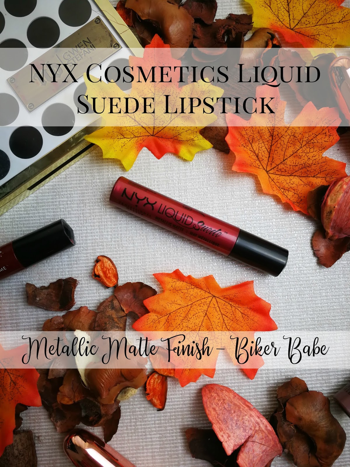 NYX Liquid Suede Lipstick Metallic Matte in Biker Babe