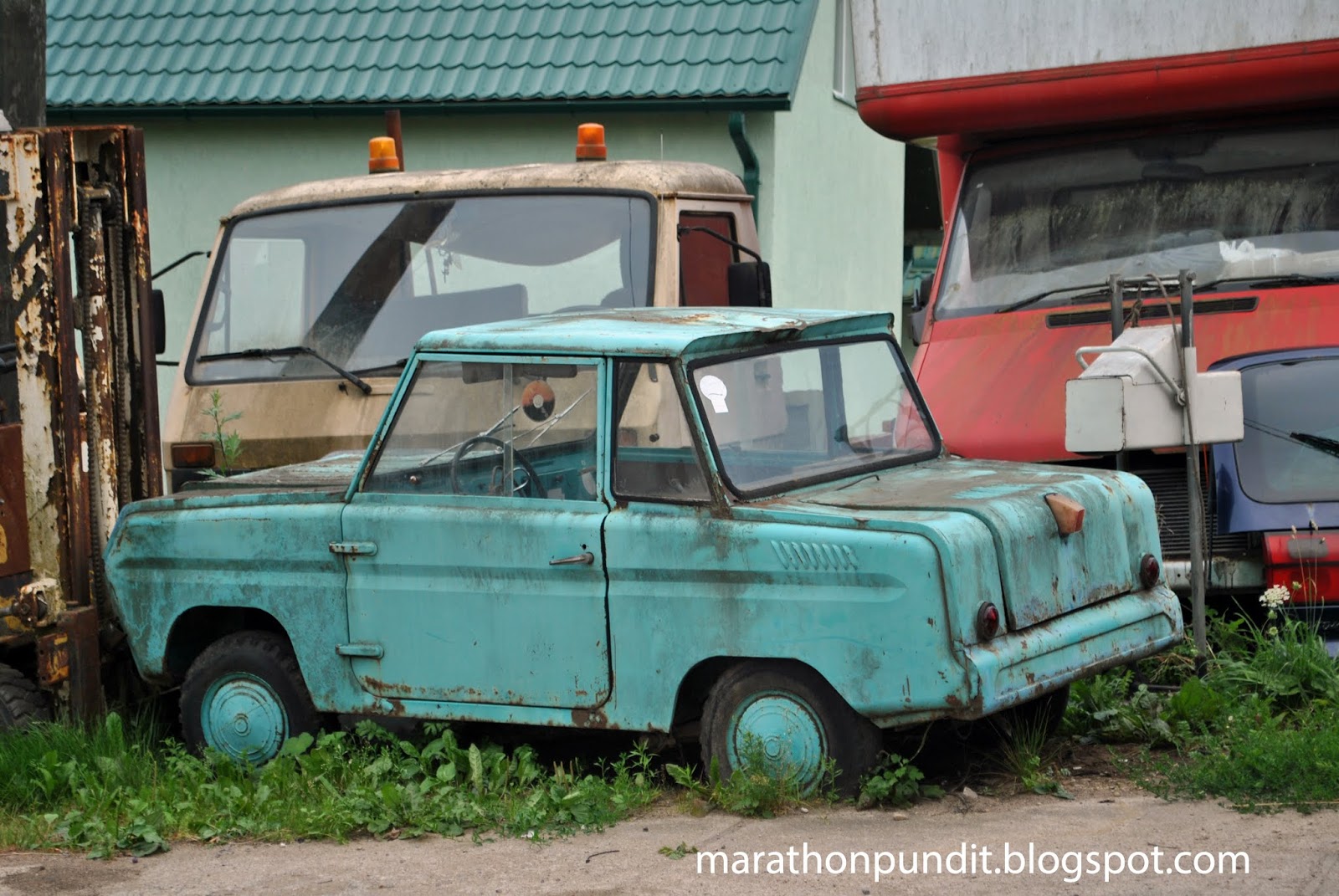 Marathon Pundit: ZAZ Zaporozhets car in Latvia
