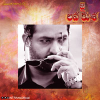 Jai Lava Kusa (2017) Audio CD Cover Jai Lava Kusa (2017) Telugu Movie Audio CD Front Covers, Posters, Pictures, Pics, Images, Photos, Wallpapers