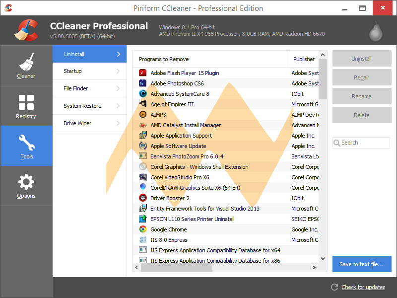 Ccleaner for windows 8 64 bit filehippo