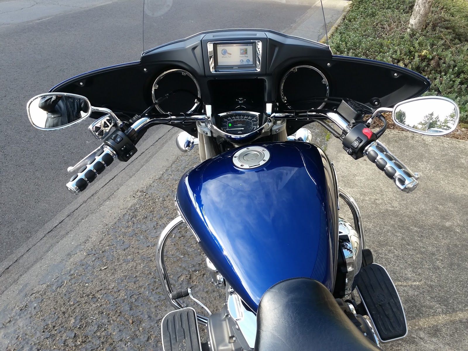 yamaha v star radio kit