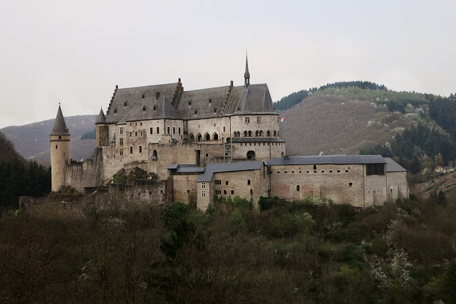 Luxembourg, Vianden, castle