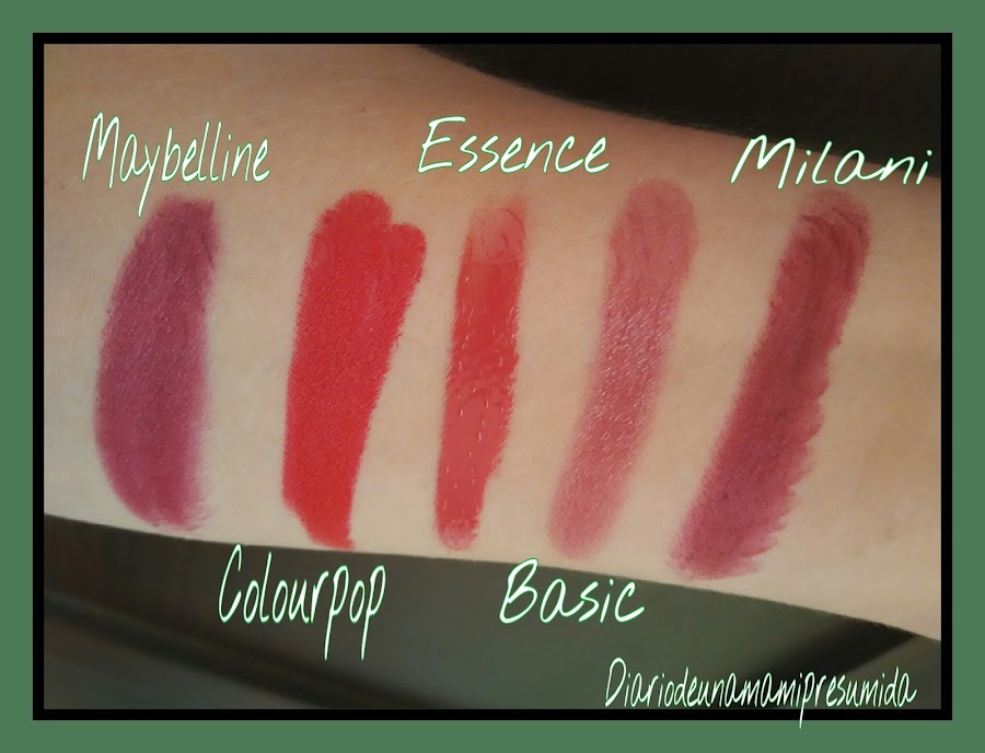 labiales de otoñoo invierno