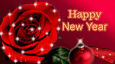 rose gif happy new year