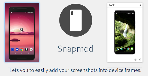 Snapmod 手機螢幕截圖添加裝置外框