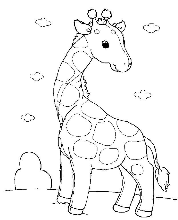 a coloring pages of animals - photo #9