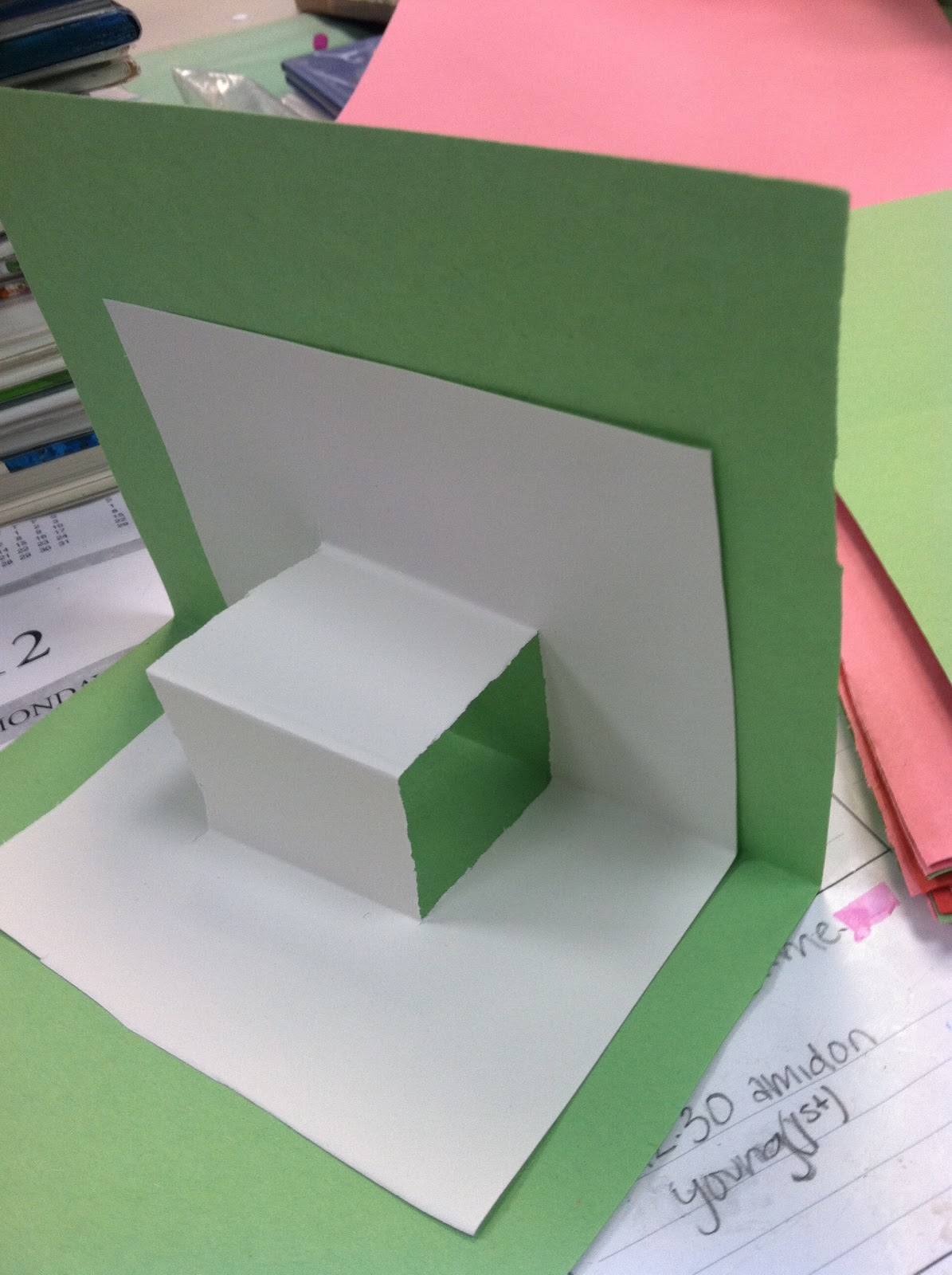 In the children s room make your own pop up cards