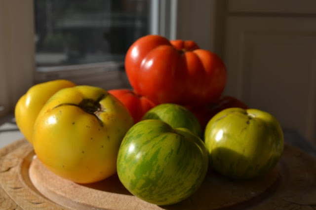 ode to tomatoes — a wordless recipe
