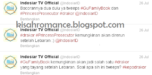 tweet @indosiarID, kisahromance