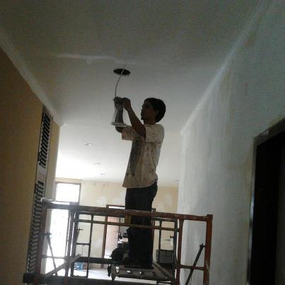 Jasa Instalasi Listrik Dan Air: pasang downlight instalasi listrik