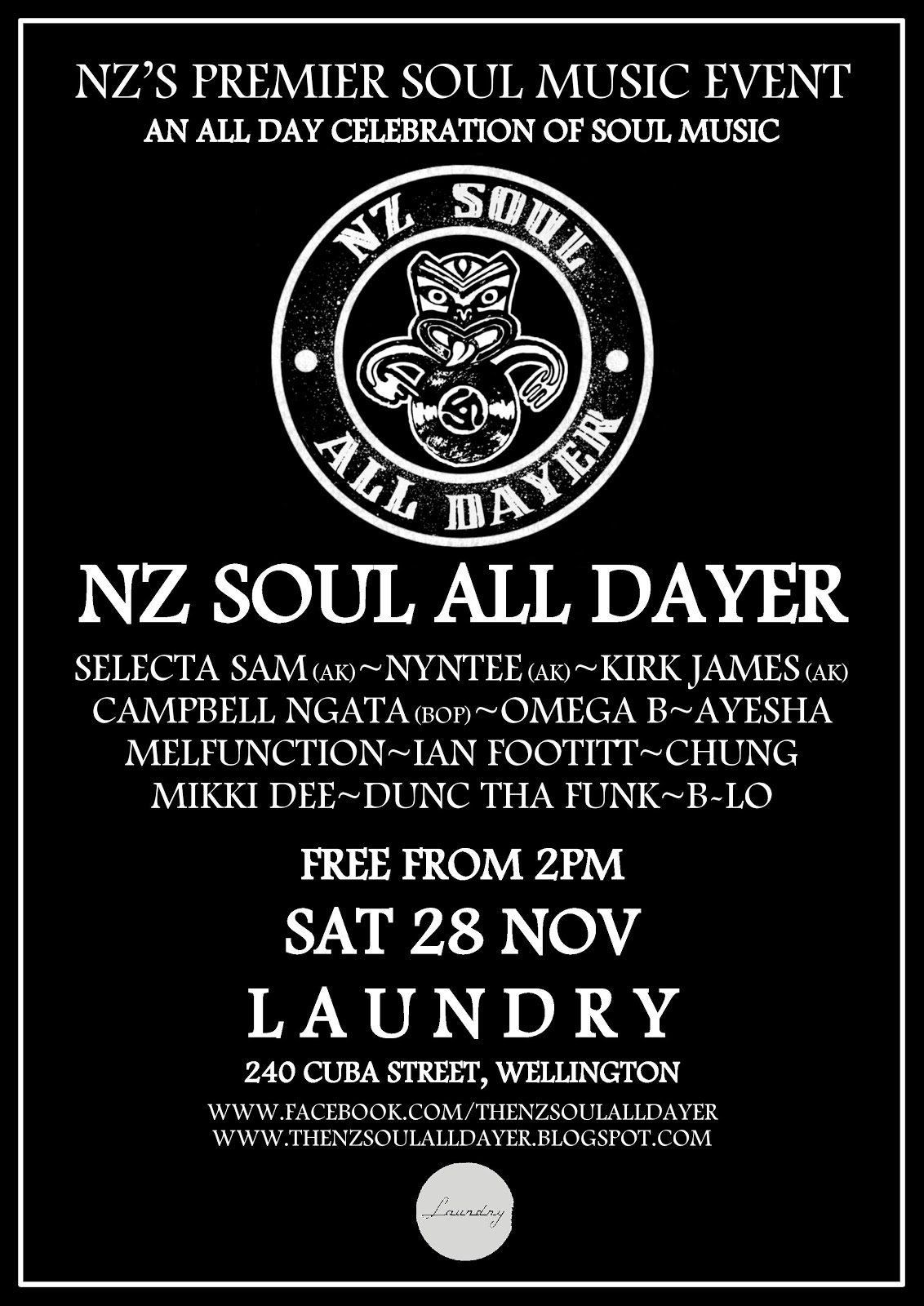 NZ Soul All Dayer Wellington 2015