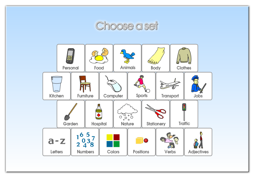 . Easy work with visual words