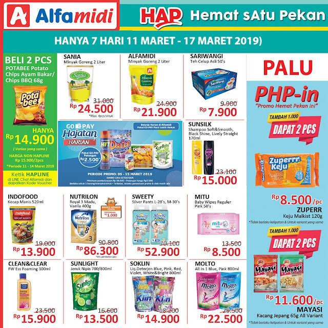 #Alfamidi - #Promo Katalog Hemat Satu Pekan Periode 11 - 17 Maret 2019 #Alfamidi - #Promo Katalog Hemat Satu Pekan Periode 11 - 17 Maret 2019