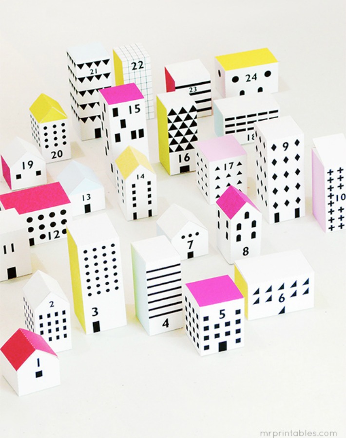 calendario adviento imprimible gratis