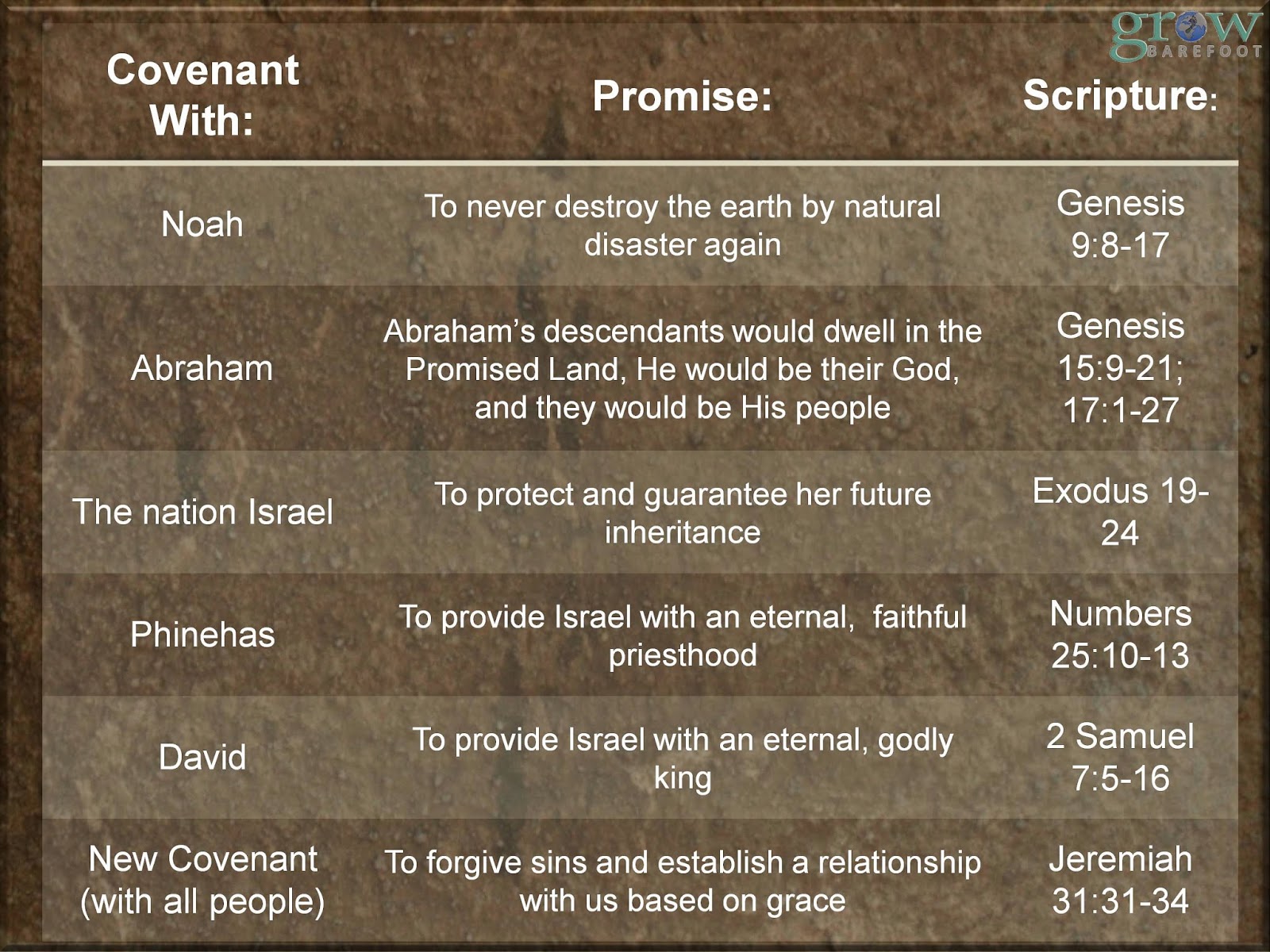 What Are The Covenants Of The Bible