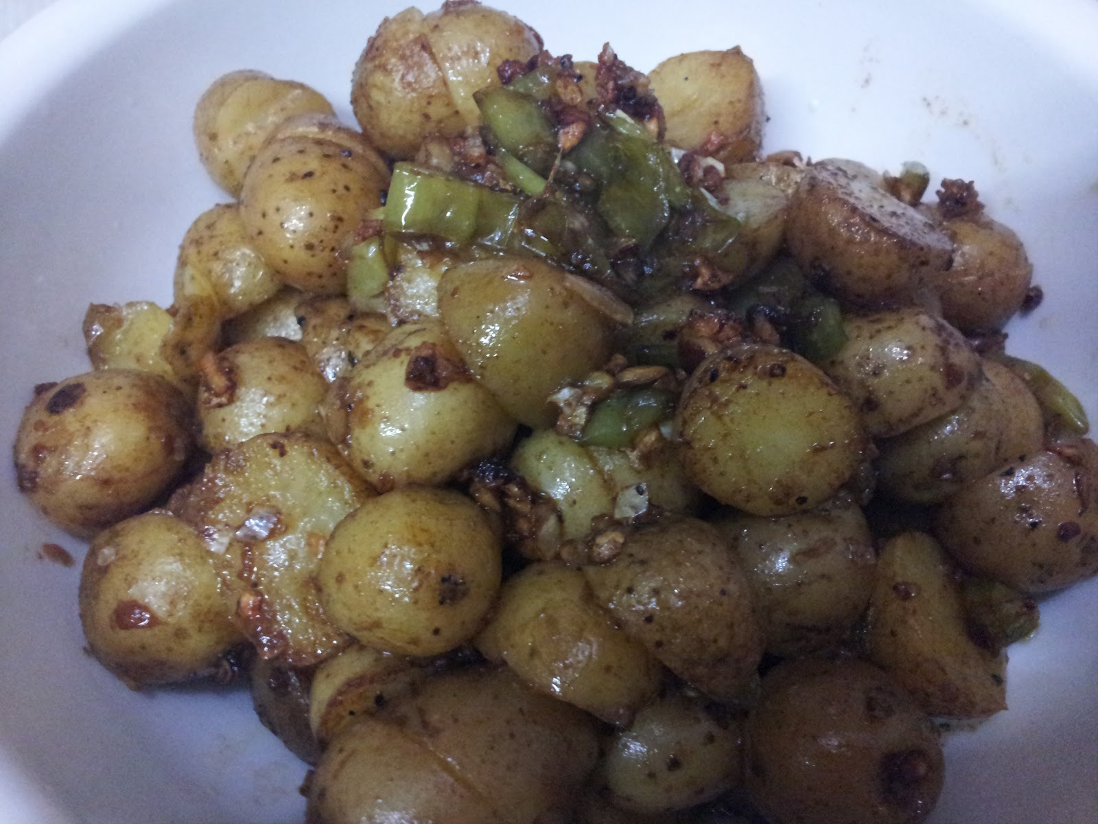 Everything I Fancy CHILI GARLIC POTATOES