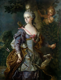Luise Henriette Wilhelmine von Anhalt-Dessau by Charles-Amédée-Philippe van Loo