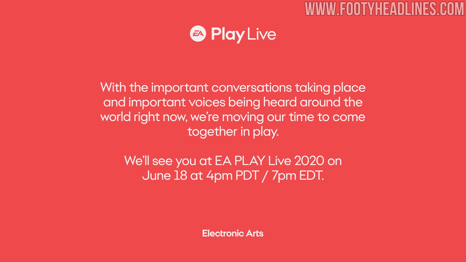 EA Play Live 2021 