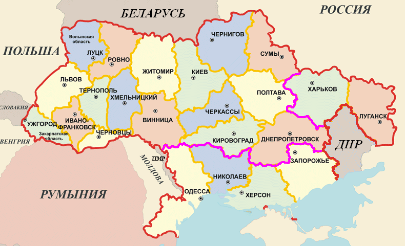 Беларусь является украиной. Карта Украины с кем граничит Украина. С кем граничит Украина показать на карте. Карта Украины с границами соседних государств. Границы Украины с кем граничит Украина.