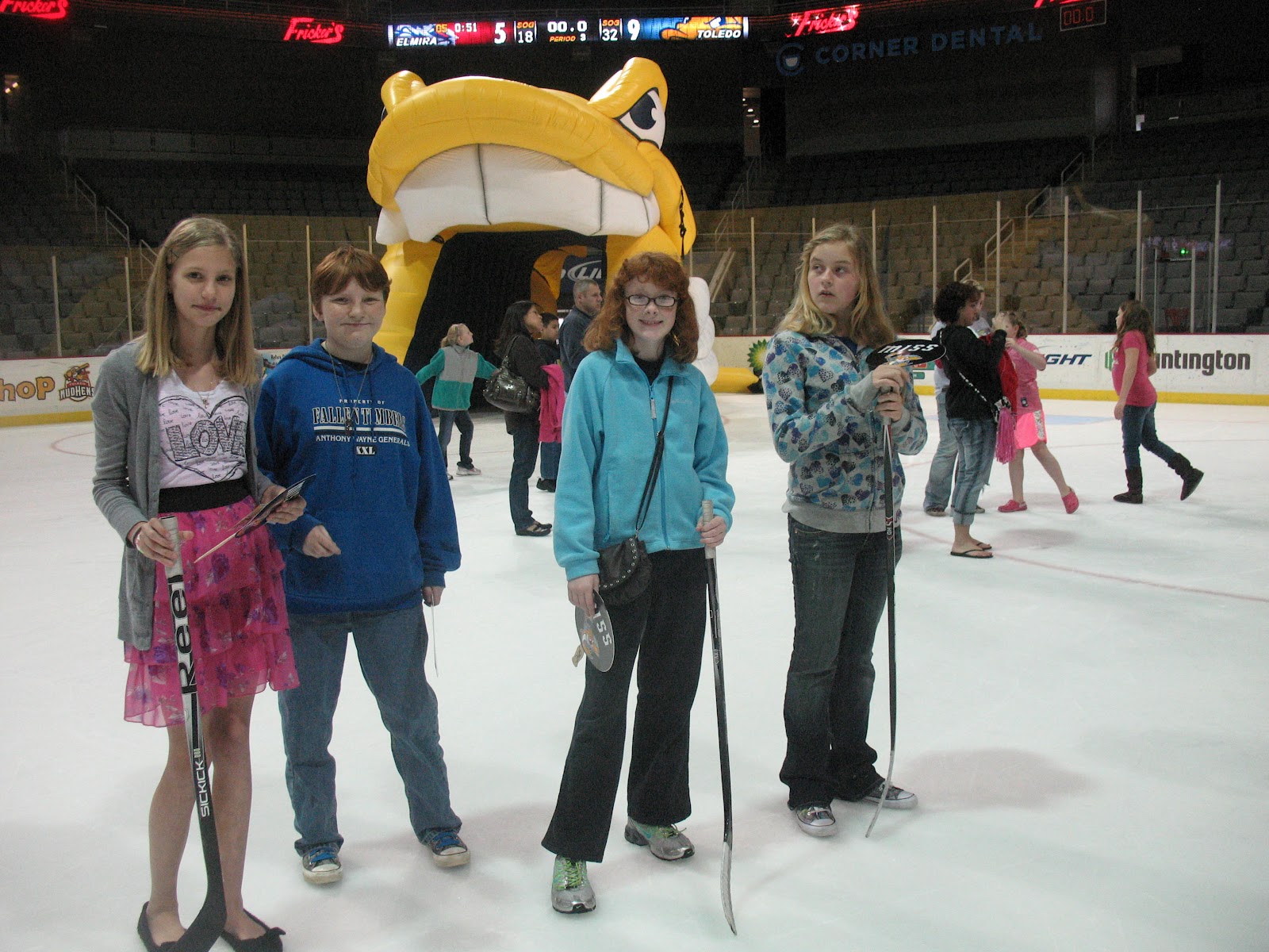 100 yrs of Girl Scouts Scavenger Hunt Toledo Walleye's Girl Scout Jamboree