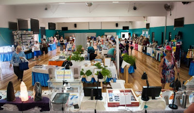 The main room at Quota craft Fair